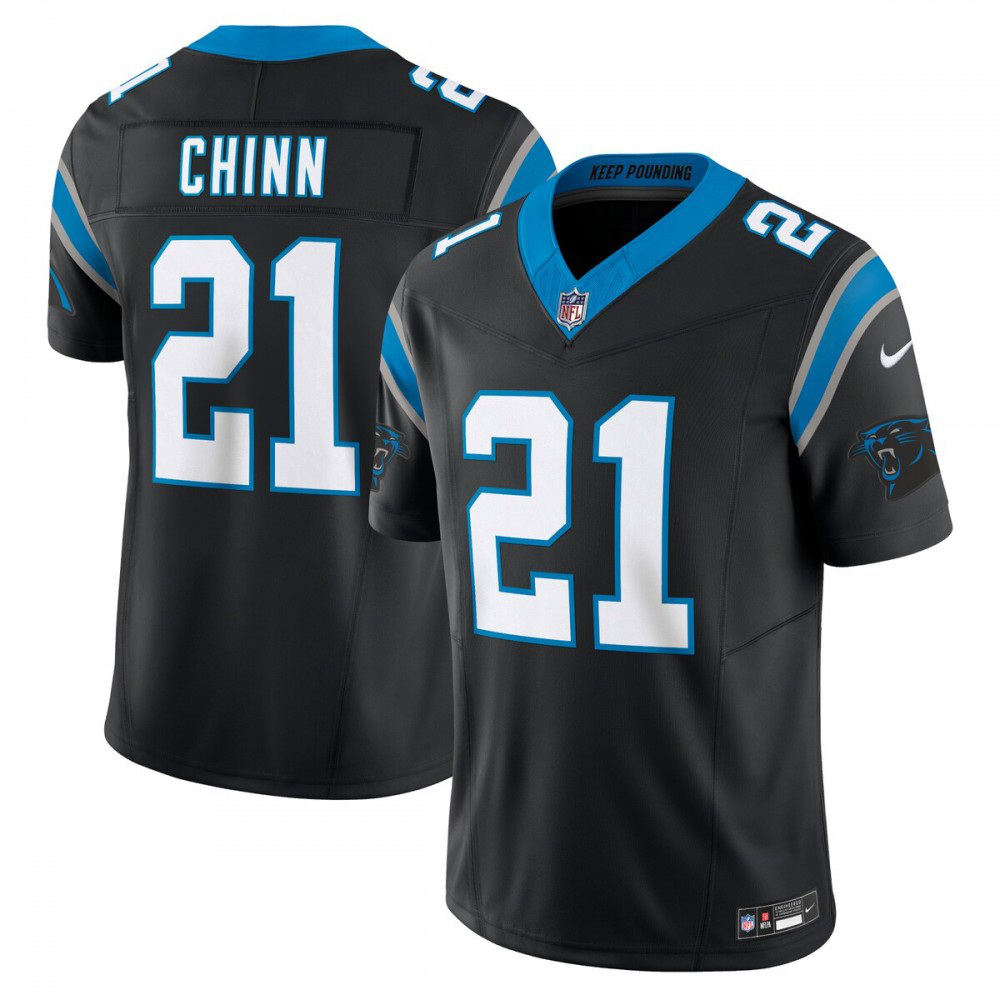 Jeremy Chinn Carolina Panthers Nike Vapor F.U.S.E. Limited Jersey - Black-GridironStore
